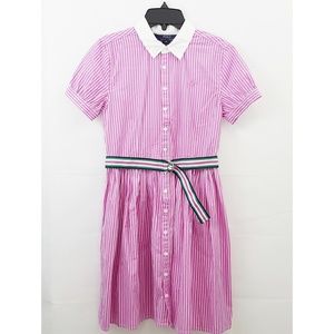 Polo Ralph Lauren Striped Shirtdress with belt NWT